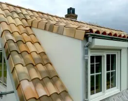 Dakkappel met pannendak