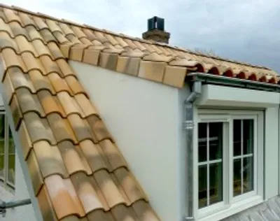 Dakkappel met pannendak